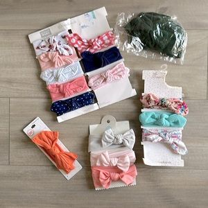 NWT Hair wrap + headbands bundle 🎀